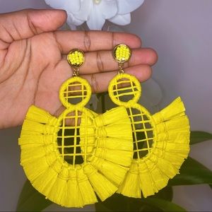 Let’s Go To The Beach tassel earring
